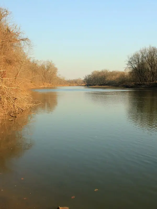 The Meramec River at Castlewood State Park